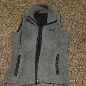 Patagonia Charcoal Fleece Vest